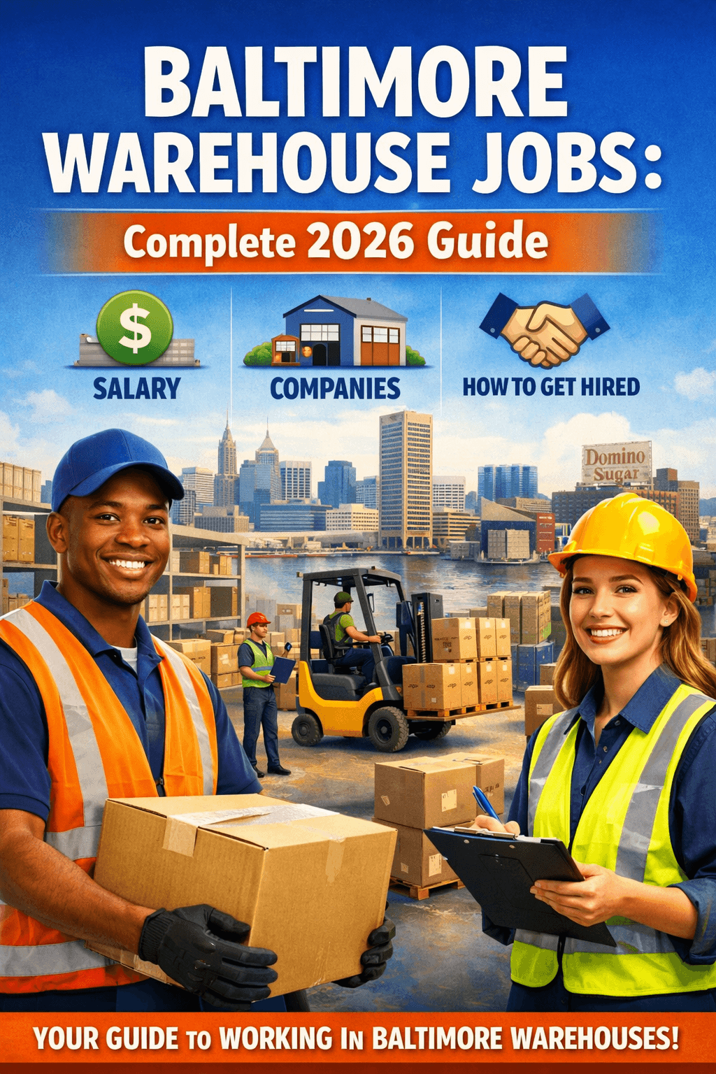 can you make related image for my blog post "Baltimore Warehouse Jobs: Complete 2026 Guide - Salary, Companies & How to Get Hired"